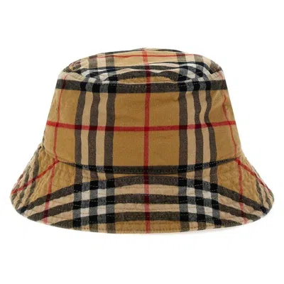 Burberry Archive Beige Check Bucket Hat