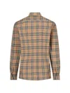 Burberry In Cotton With Vintage Check Pattern In Beige