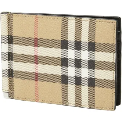 Burberry Archive Beige Men's Money Clip In Neutral