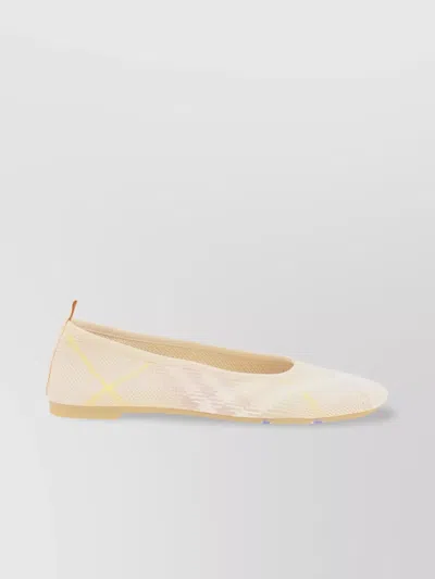 Burberry Archive Check Ballet Flats