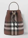 BURBERRY ARCHIVE CHECK BUCKET BAG