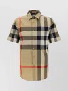 BURBERRY ARCHIVE CHECK BUTTON-DOWN COLLAR SHIRT