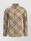 Burberry Archive Check Flared Hem Shirt