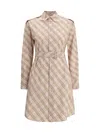 Burberry Archive Check Midi Dress