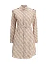 Burberry Archive Check Midi Dress