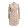 Burberry Archive Check Midi Dress