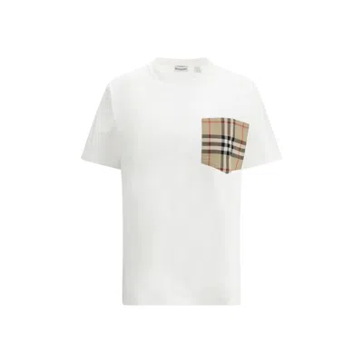 BURBERRY ARCHIVE CHECK POCKET T-SHIRT