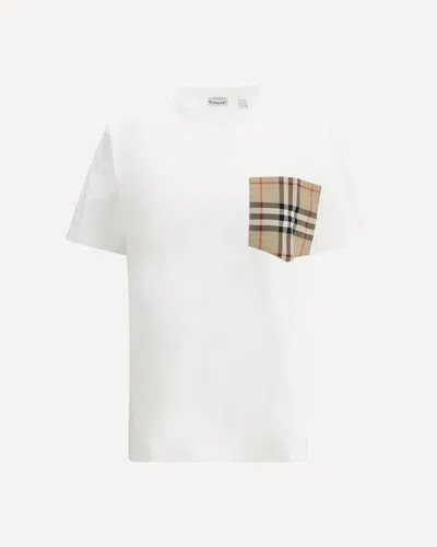BURBERRY ARCHIVE CHECK POCKET T-SHIRT