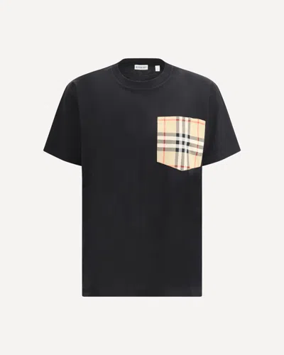BURBERRY ARCHIVE CHECK POCKET T-SHIRT
