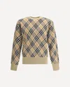 Burberry Archive Check Wool Sweate