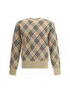 Burberry Archive Check Wool Sweate