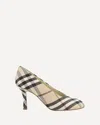 Burberry Archivio Check Baby Pumps