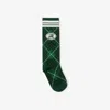 Burberry Argyle Check Stretch Cotton Blend Socks