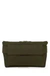 Burberry Army Green Canvas Trench Belt Bag