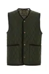 Burberry Green Quilted Nylon Tiverton Vest