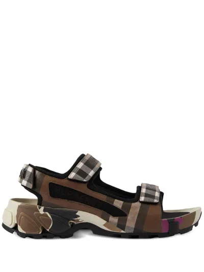 Burberry Arthur Check-pattern Sandals