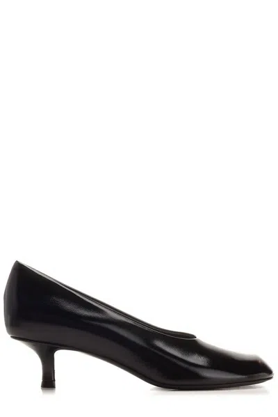 Burberry Asymmetric-toe Slip-on Pumps In Black