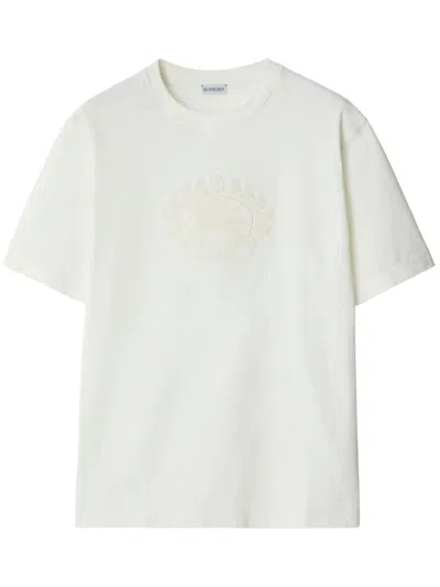 Burberry Ekd T-shirt In White