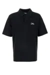 Burberry Slate Piquet Polo Shirt