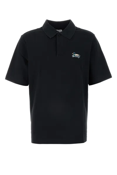BURBERRY BURBERRY SLATE PIQUET POLO SHIRT