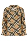 Burberry Check Print Silk Shirt