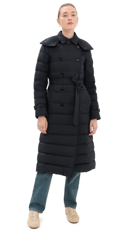Burberry Audley Long Coat Black