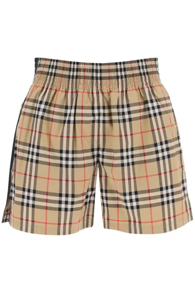 BURBERRY AUDREY CHECK SHORTS
