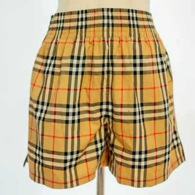 Pre-owned Burberry Audrey Shorts In Stretch-cotton