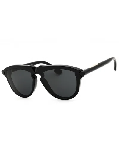 Burberry Aviator-style Acetate Sunglasses For Men In Black