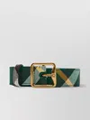 Burberry B Buckle Check Belt