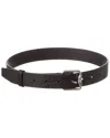 BURBERRY BURBERRY B BUCKLE LEATHER BELT