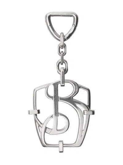 BURBERRY B-CHARM KEYRING