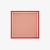 Burberry B Charm Silk Scarf In Geranium