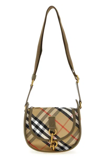 Burberry 'b Clip' Mini Crossbody Bag In Multi