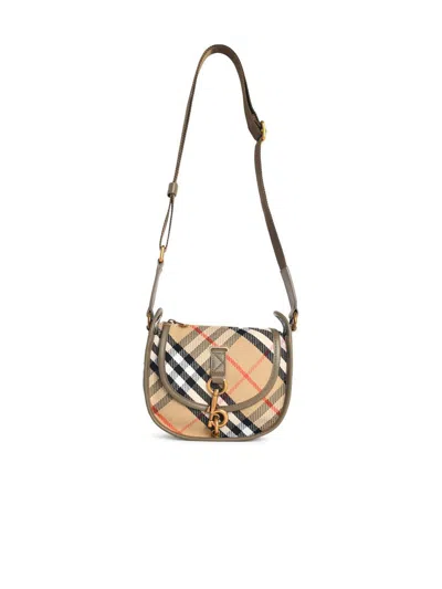 Burberry 'b Clip' Mini Messenger Bag In Multi