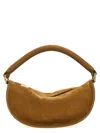 Burberry Camel Suede Hebden Handbag