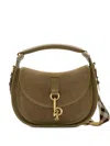 Burberry B Clip Small Camel Tote Bag