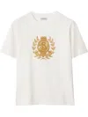Burberry B Crest T-shirt In White