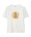 Burberry B Crest T-shirt In White