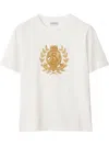 Burberry B Crest T-shirt In White