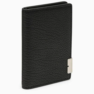 Burberry B Cut Card Case In Black