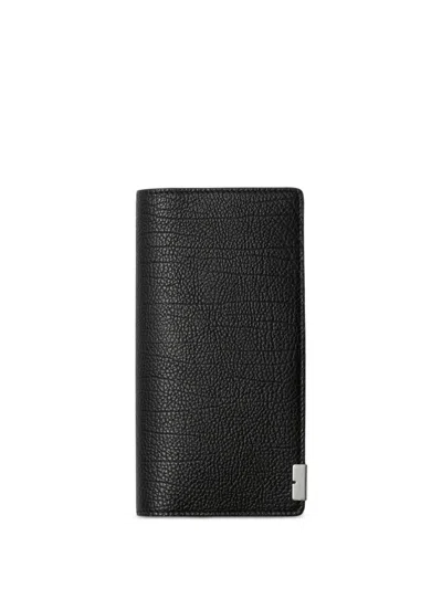 Burberry B Cut Continental Wallet In Black