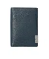Burberry B-cut Leather Cardholder In Black