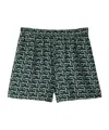 Burberry Women Textured Shorts In Green