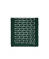 Burberry B-print Wool Scarf In Green