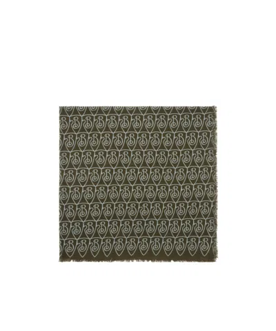 Burberry B-shaped Shield Scarf In Loch