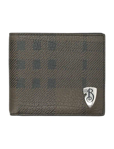 Burberry Leather Wallet In Brown