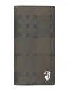 Burberry B Shield Continental Wallet In Brown