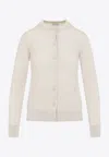 Burberry B Shield Embroidered Wool Sweater