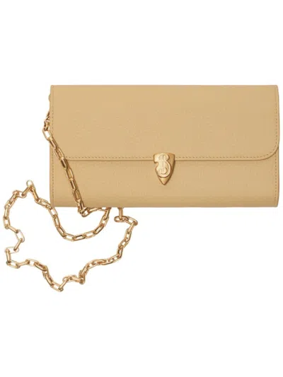 Burberry B Shield Mini Bag In Neutrals